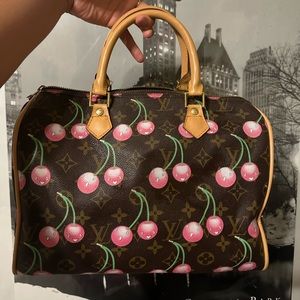 CHRISTIAN LOUBOUTIN LIMITED EDITION CHERRY FACE HANDBAG🍒
